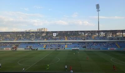 Futbol bayramı, "Neftçi Arena" rəhbərliyinin səriştəsizliyi - FOTOLAR