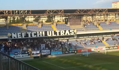 Futbol bayramı, "Neftçi Arena" rəhbərliyinin səriştəsizliyi - FOTOLAR