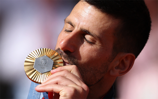 Hər iki setdə 7:6 hesabı ilə qalib gəldi, olimpiya çempionu oldu