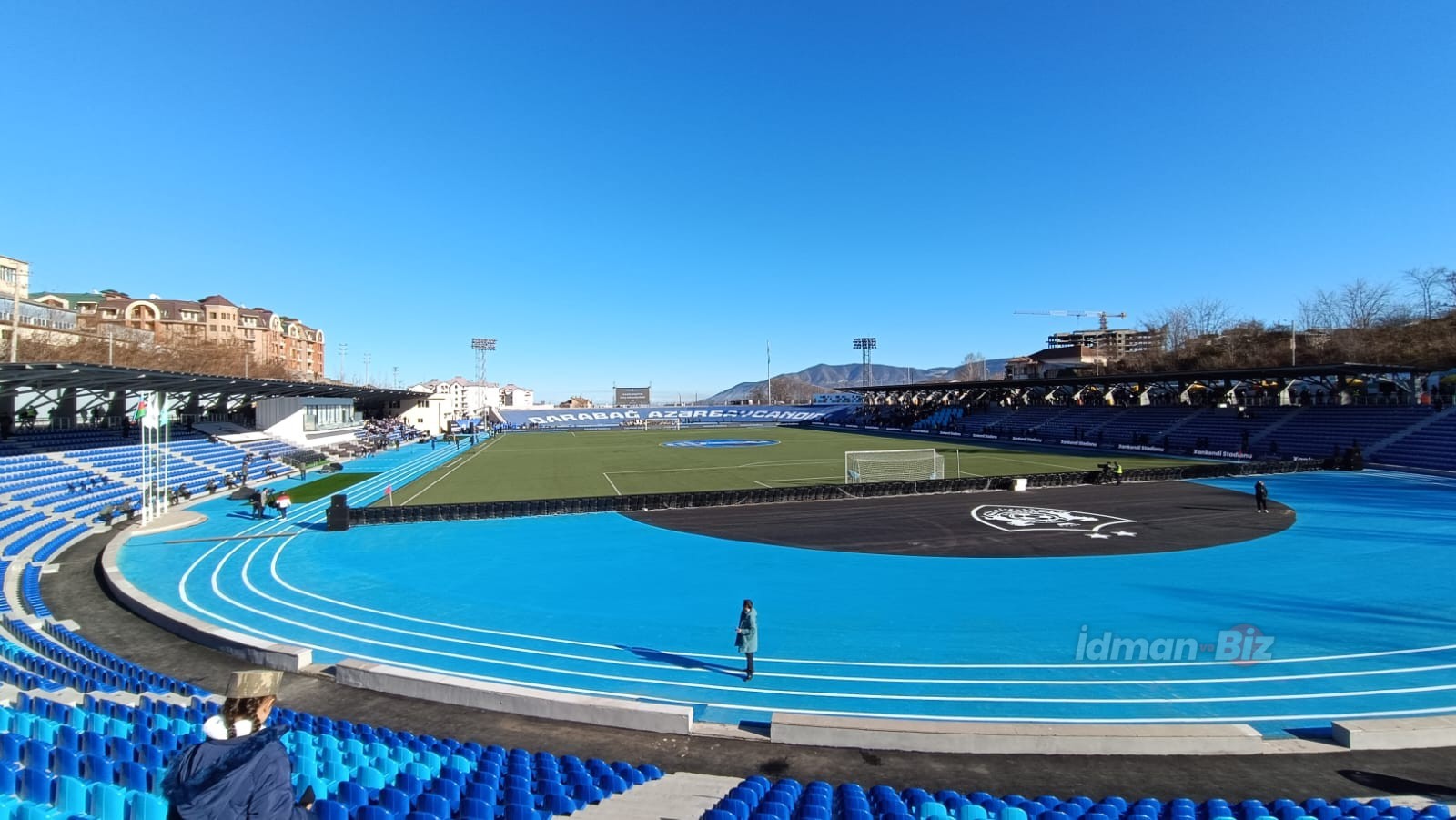 İlk dəfə “Qarabağ”ın oynadığı stadiondan yeni görüntülər yayıldı - VİDEO