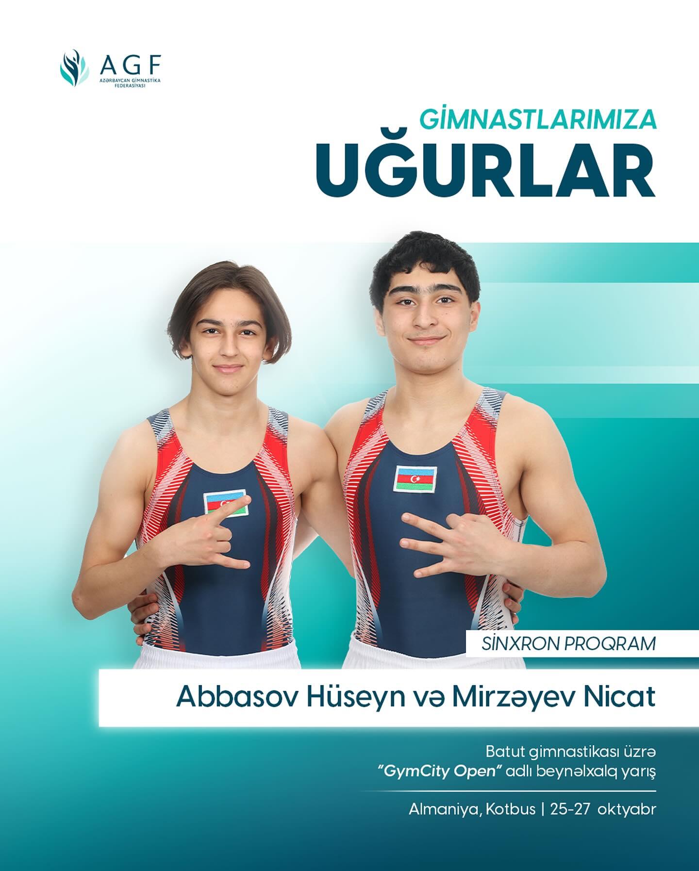 Azərbaycanı Almaniyada təmsil edəcək gimnastların adları bilindi - FOTOLAR