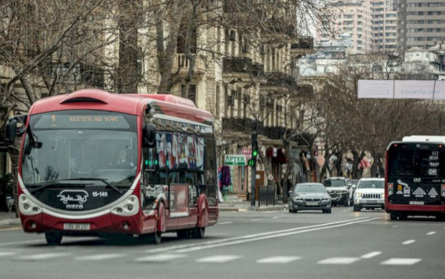 Günortaya qədər bəzi avtobusların hərəkət sxemi belə olacaq - SIYAH;