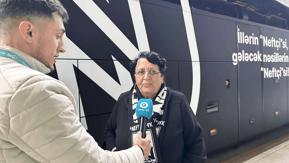 Nəvəsi “Neftçi”də qol vurdu, nənəsi “Tiktok”da gündəm oldu: "61 ildir ki..."