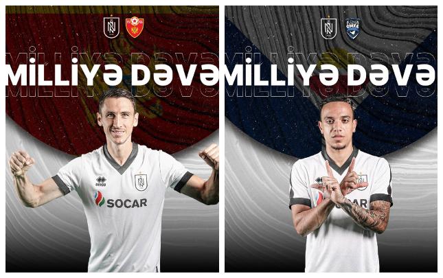 "Neftçi"nin iki əcnəbi futbolçusuna dəvət gəldi