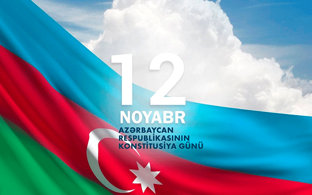 Azərbaycanda Konstitusiya Günüdür
- 12 noyabr