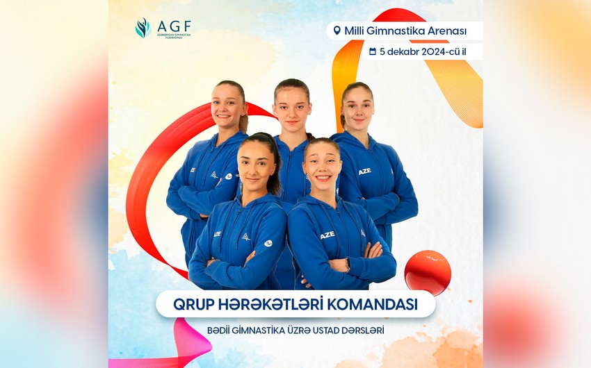 Bakıda bədii gimnastika üzrə "ustad dərsləri" keçəcək - Paris-2024-ün finalçıları