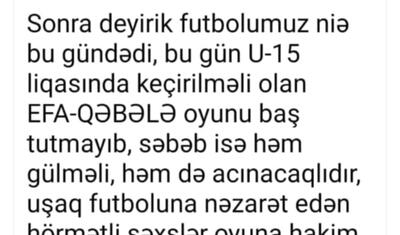 AFFA-dan komandalara ŞOK TƏKLİF! - Oyunu yola verin, bunu da gizlədin