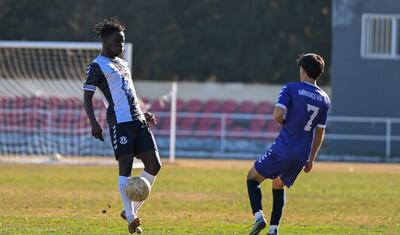 İki qonşu rayonun futbol oyununda gərgin anlar -