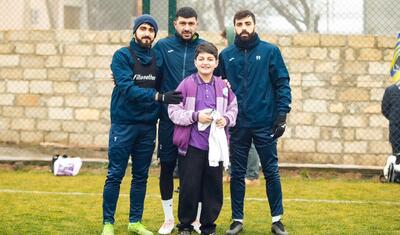 “Kəpəz”in futbolçuları lisey şagirdlərindən sevgi gördü -