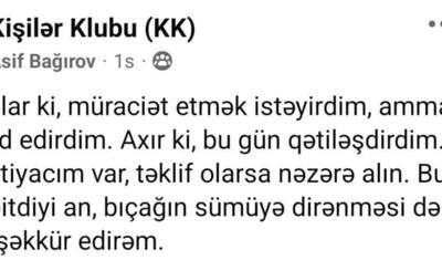 Azərbaycanın tanınmış futbol aparıcısı iş axtarır: “Ciddi ehtiyacım var” -