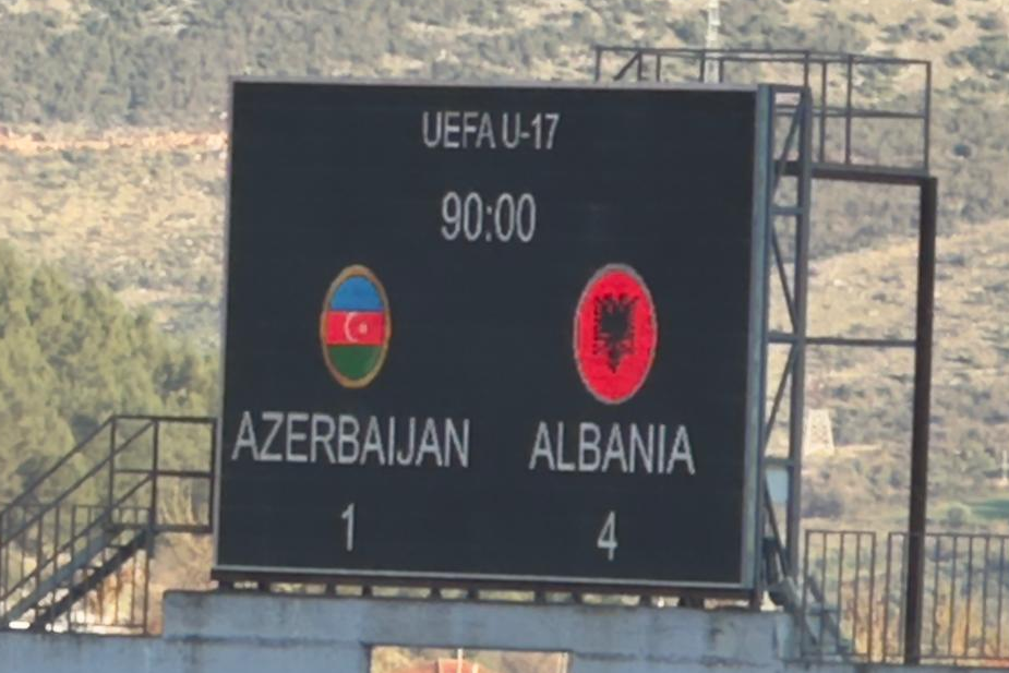 Yığmamız albanlardan ağır məğlubiyyət aldı - 6-cı qrupda