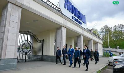 Xankəndi şəhər stadionu yenidən qurulur -