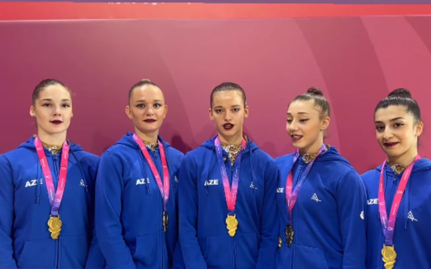 Azərbaycan komandası Avropa Kubokunda qızıl medal qazandı