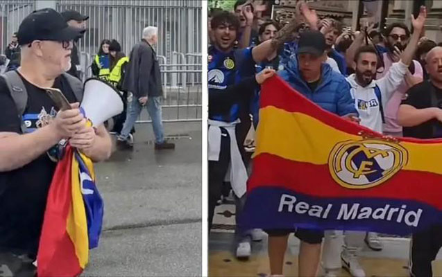 “Barsa” uduzdu, “Real” fanatları “İnter”ə təşəkkür etdi - FOTOLAR