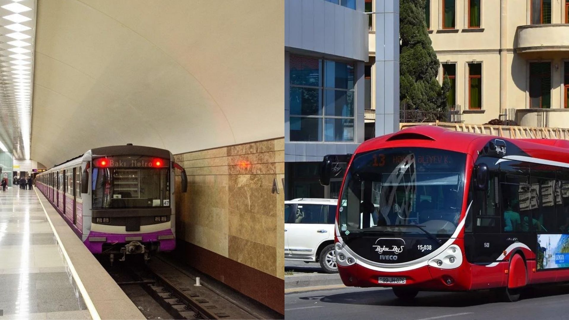 Metro və avtobuslarla bağlı ŞAD XƏBƏR: Bundan sonra … VİDEO