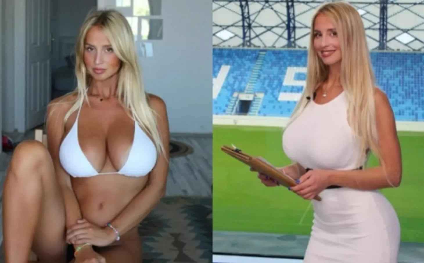 Futbolçular onunla selfi çəkdirmək üçün növbəyə durur - FOTOLAR
