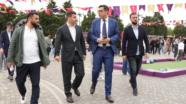 Bakıda dünya çempionatı ilə ələqədar açılış oldu
