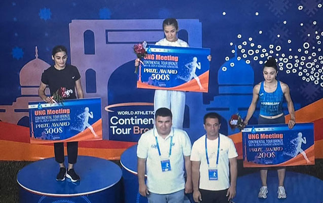 Lamiyə Daşkənddə sağlam idmançılarla yarışdı - Medal qazandı