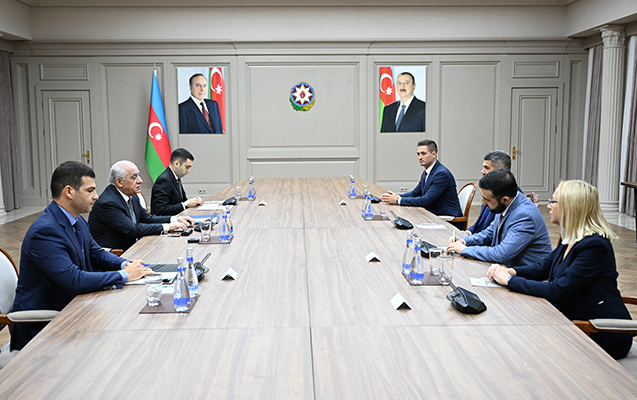 Azərbaycanın Baş naziri federasiya prezidenti ilə görüşdü