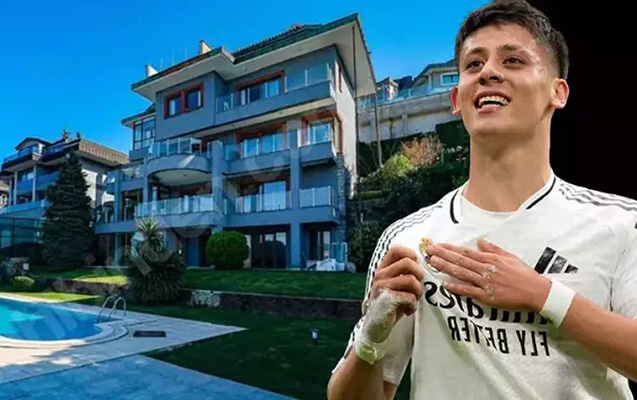 Arda Gülər 3 milyon ödədi, 5 mərtəbəli villa aldı - FOTOLAR