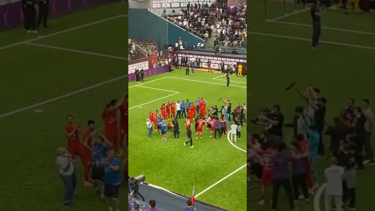 Biz də futbolda belə möhtəşəm qələbə sevinci yaşaya bilərmişik... VİDEO