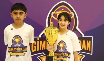 Bakıda uşaqlar üçün “İdman gimnastikadan başlayır" estafet yarışları keçirilib -