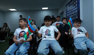 “Səbail” şəhid övladlarını bir araya gətirdi -