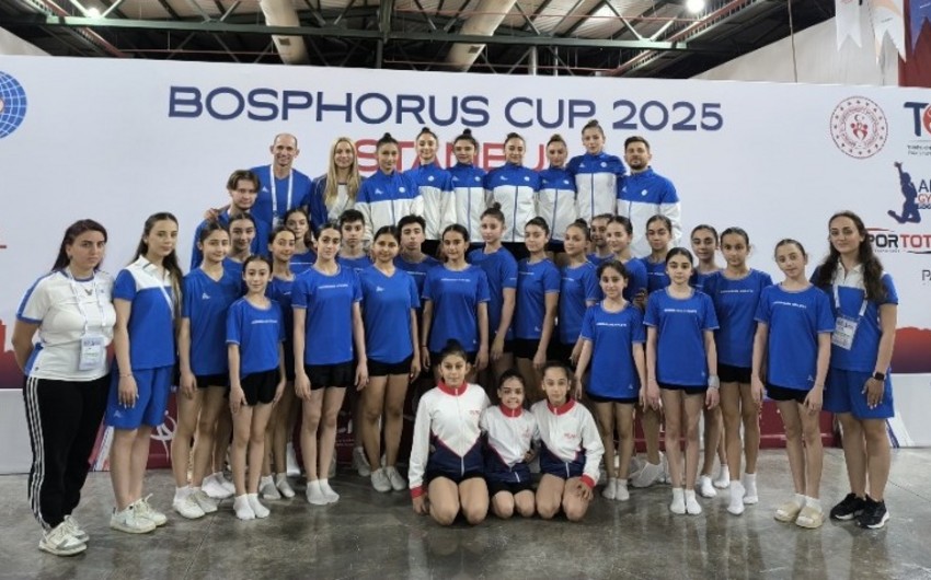 Azərbaycan gimnastları “Bosphorus Open Cup”da uğurlu çıxış etdi