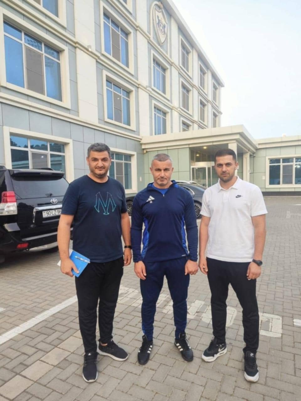 Çempion ola bilmədilər, Qurban Qurbanovun yanına getdilər - FOTOLAR