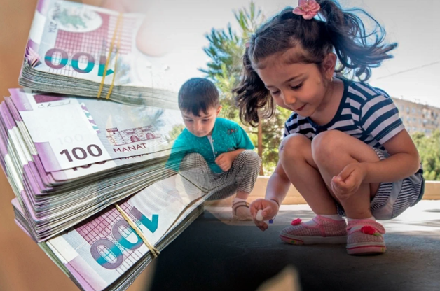 Bu uşaqlara görə hər ay 105 manat verilə bilər
