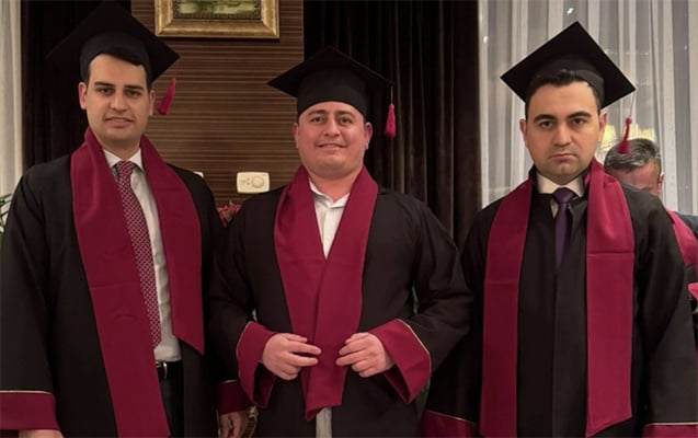 Tanınmış azərbaycanlı çempion 3-cü dəfə məzun oldu - VİDEO+FOTOLAR
