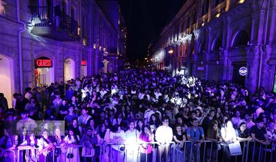 Dünya çempionları üçün Bakıda pulsuz konsert verildi -