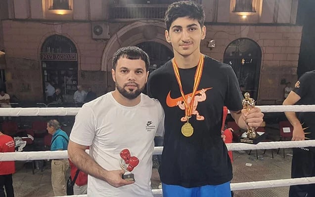 Şadlinski Şimali Makedoniyadan Azərbaycana qızıl medal gətirdi - FOTO