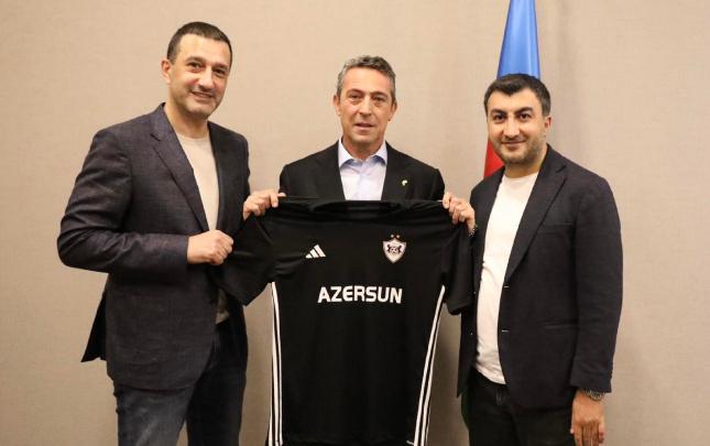 “Fənərbaxça”nın prezidenti “Qarabağ”ı ziyarət etdi - FOTOLAR