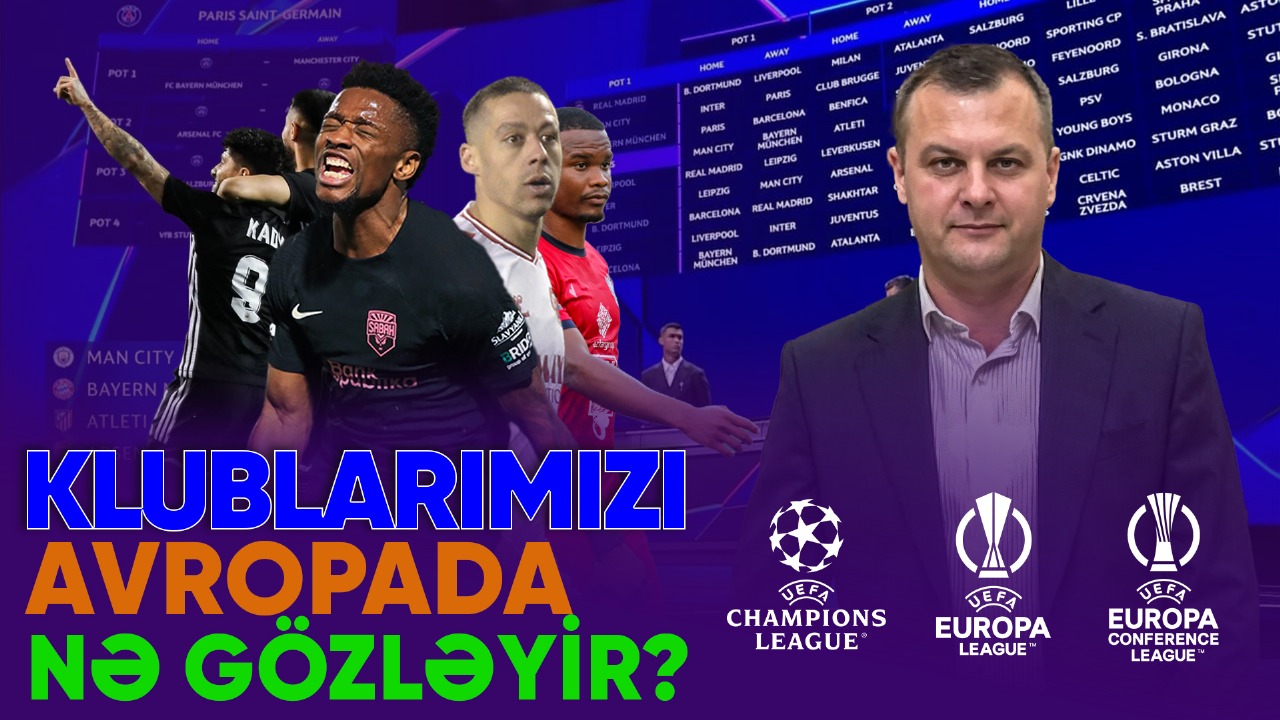 İlkin Fikrətoğlu: Klublarımızı Avropada nə gözləyir? - VİDEOSÜJET