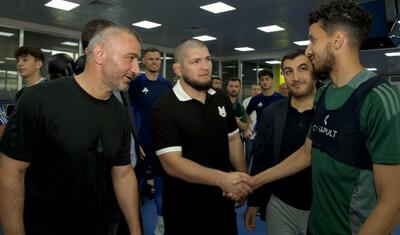 UFC ulduzlarının “Qarabağ” ziyarətindən - Şəkillər