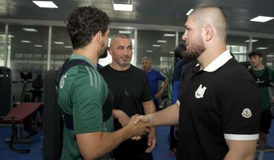 UFC ulduzlarının “Qarabağ” ziyarətindən - Şəkillər