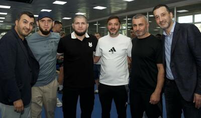 UFC ulduzlarının “Qarabağ” ziyarətindən - Şəkillər