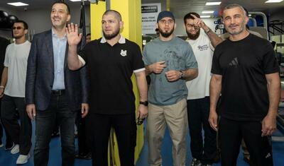 UFC ulduzlarının “Qarabağ” ziyarətindən - Şəkillər