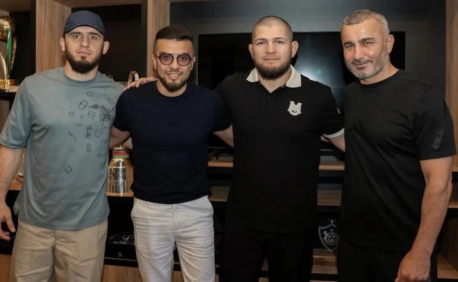 Həbib “Qarabağ”a gəldi, Qurban Qurbanovun qonağı oldu - FOTO