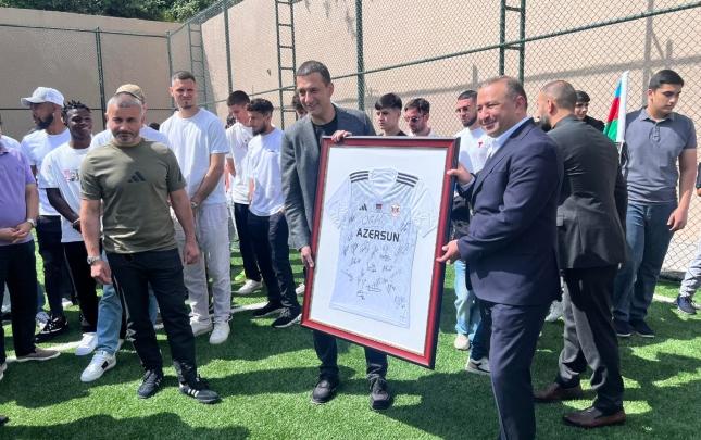 "Qarabağ" Şuşada necə qarşılandı? - FOTOLAR