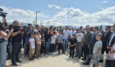 "Qarabağ" Xankəndidəki Qarabağ Universitetində -