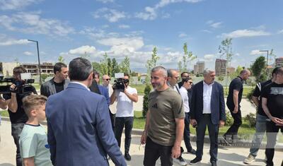 "Qarabağ" Xankəndidəki Qarabağ Universitetində -