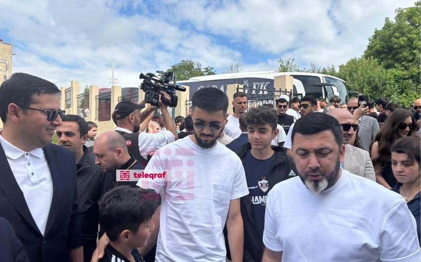 "Qarabağ"ın futbolçuları Şuşada bu anları yaşadı - VİDEO+FOTOLAR