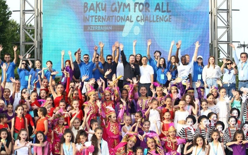 Bakıda “Gimnastika hamı üçün” üçüncü beynəlxalq festival oldu