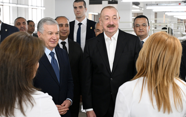 Onlar danışdı, Prezident tərcümə etdi - Xankəndidən VİDEO