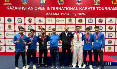 Astanada tarix yazdılar: 3 qızıl, 3 gümüş, 5 bürünc medal -