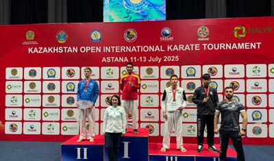 Astanada tarix yazdılar: 3 qızıl, 3 gümüş, 5 bürünc medal -