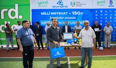 Şamaxıda "Milli Mətbuat – 150" minifutbol turniri start götürüb