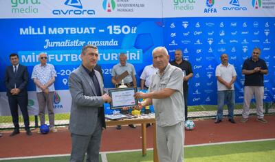 Şamaxıda "Milli Mətbuat – 150" minifutbol turniri start götürüb